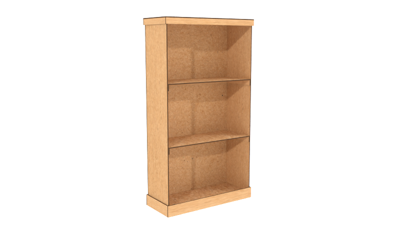 Estante 160 x 90 x 35 x 0,9